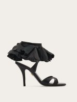 Ferragamo Flower embellished high heel sandal